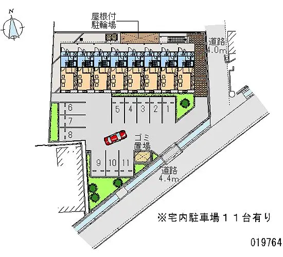 ★手数料０円★倉敷市川入　月極駐車場（LP）